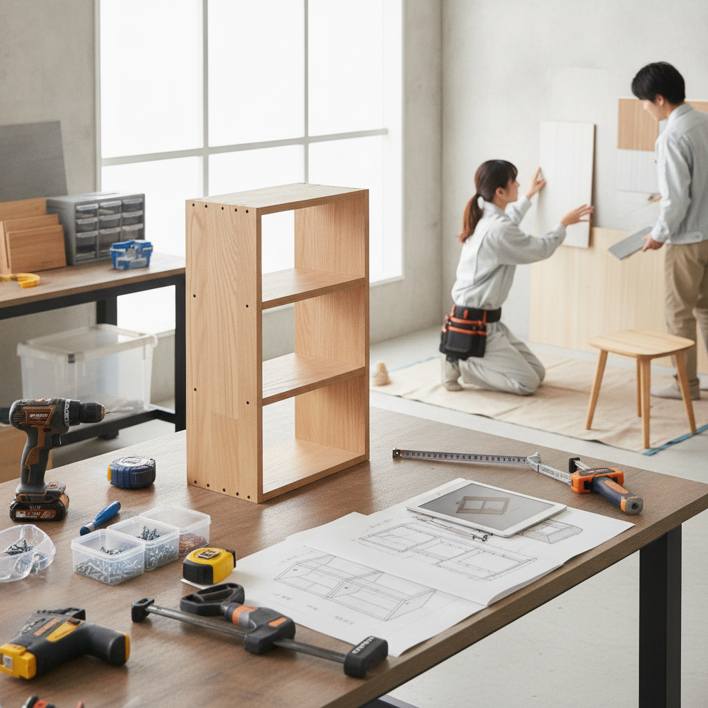 【初心者向け】DIY失敗ゼロ！基本工程と賃貸でも安心の可逆性・汎用性ガイド