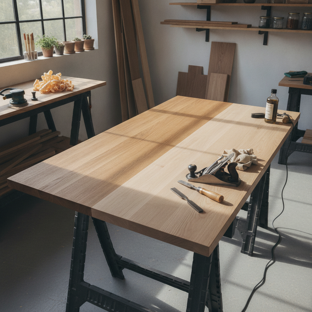 DIYテーブル天板の作り方：木材で理想を実現する完全ガイド